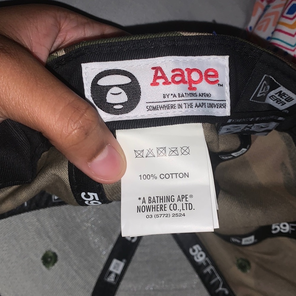 Aape by a bathing ape fitted hat - Picture 2 of 5